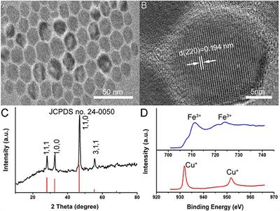 Cu5FeS4 Nanoparticles With Tunable Plasmon Resonances for Efficient Photothermal Therapy of Cancers